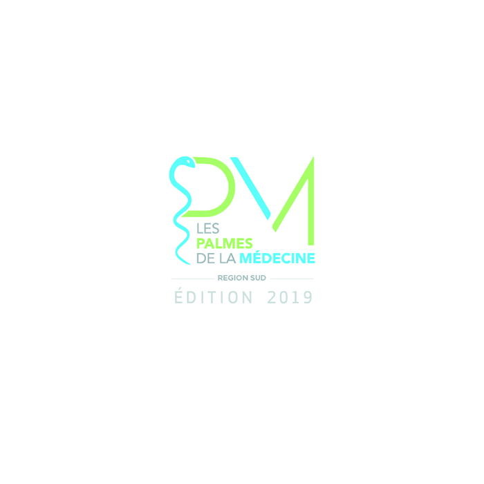 Logo de la vidéo de conférrence Les palmes de la médecine 2019 2020 2021 caméraman vidéaste médecines vidéos hopitaliers services technologie electronique